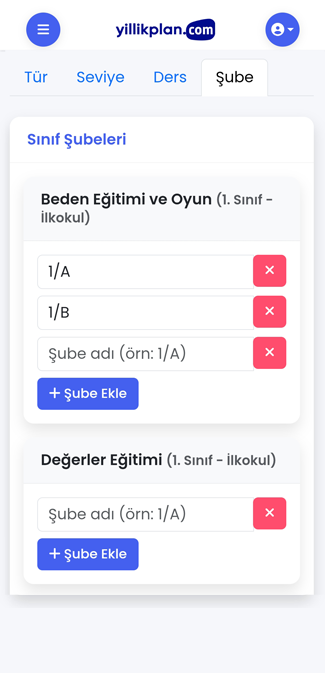 Yıllık Plan Önizleme
